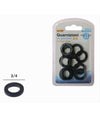Set 10 Pz Guarnizioni In Gomma Nera 3/4 O-ring Tubo Idraulica Acqua Bagno 59117
