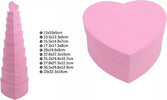 Set 10 Pz Scatole Box Per Regali Varie Misure Matrioska Forma Cuore Rosa 71958 Casa, arredamento e bricolage > Prodotti per Feste Trade Shop italia - Napoli, Commerciovirtuoso.it