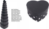 Set 10 Pz Scatole Box Regali Varie Misure Matrioska Forma Cuore Nero Pois 71954 Casa, arredamento e bricolage > Prodotti per Feste Trade Shop italia - Napoli, Commerciovirtuoso.it