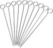 Set 10 Pz Spiedini In Acciaio Inox Per Barbecue Carne Pesce Frutta 35 Cm 6443204 Casa e cucina/Utensili da cucina/Spiedini Trade Shop italia - Napoli, Commerciovirtuoso.it