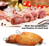 Set 10 Pz Spiedini In Acciaio Inox Per Barbecue Carne Pesce Frutta 35 Cm 6443204 Casa e cucina/Utensili da cucina/Spiedini Trade Shop italia - Napoli, Commerciovirtuoso.it