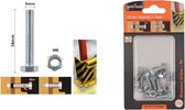 Set 10 Pz Vite Viti Per Esterno A Testa Esagonali 6x16mm Con Dadi Dado M6 90914 Fai da te/Ferramenta/Chiodi viti ed elementi di fissaggio/Viti/Viti a spalla Trade Shop italia - Napoli, Commerciovirtuoso.it