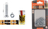 Set-10-Pz-Viti-Vite-Testa-A-Croce-Tonda-6x20-Mm-Con-Dadi-Dado-Esagonale-M6-90976