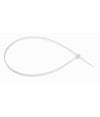 Set 100 Pz Fascette Serracavo Autobloccanti In Nylon Bianco 4.8 X 350mm 48-350-b