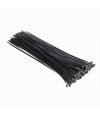 Set 100 Pz Fascette Serracavo Autobloccanti In Nylon Nero 4.8mm X 300mm 48-300-n