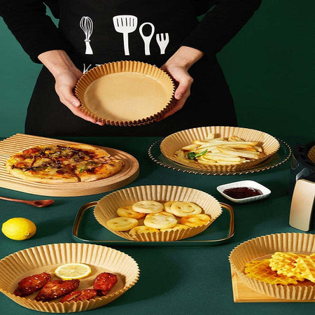 Set 100pz Carta Pergamena Fodera Per Friggitrice Ad Aria Usa E Getta 16 X 4,5 Cm Casa e cucina/Hobby creativi/Carta e lavorazione della carta/Carta/Carta pergamena Trade Shop italia - Napoli, Commerciovirtuoso.it