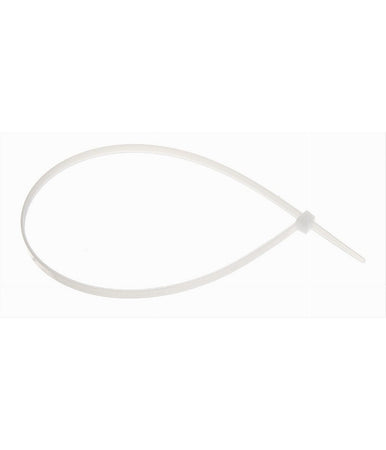 Set 100pz Fascette Serracavo Autobloccanti In Nylon Bianco 4.8 X 300mm 48-300-b