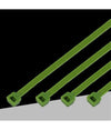 Set 100pz Fascette Serracavo Autobloccanti In Nylon Verde 4.8mm X 350mm 48-350-v