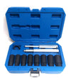 Set 10pz Bussole Coniche Smontaggio Cerchi In Lega Bulloni Antifurto Kit Bussola