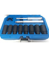 Set 10pz Bussole Coniche Smontaggio Cerchi In Lega Bulloni Antifurto Kit Bussola