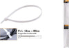 Set-10pz-Fascette-Cavi-Cavo-Bianco-Stringenti-In-Plastica-Nylon-8.8x800-Mm-92377