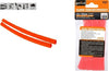 Set-10pz-Guaine-Termorestringenti-Termoretrattili-Rosse-8x120-Mm-Per-Cavi-57084