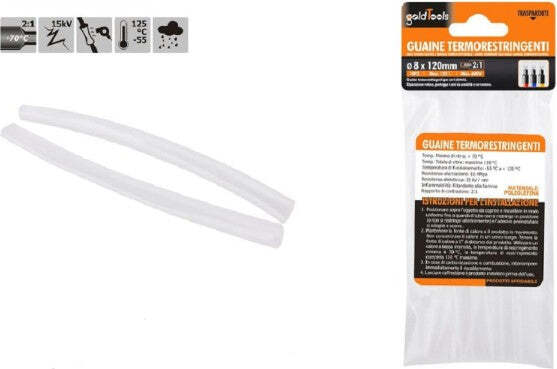 Set-10pz-Guaine-Termorestringenti-Termoretrattili-Trasparenti-8x120mm-Cavi-57074