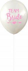 Set 10pz Palloncino Bianco Scritta Rosa Team Bride Amiche Sposa Addio Nubilato Party Casa, arredamento e bricolage > Prodotti per Feste > Festoni e Palloncini Trade Shop italia - Napoli, Commerciovirtuoso.it