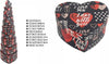 Set-10pz-Scatole-Box-Regali-Varie-Misure-Matrioska-Forma-Cuore-Nera-Scritte-71970