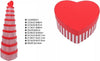 Set-10pz-Scatole-Box-Regali-Varie-Misure-Matrioska-Forma-Cuore-Rosso-Righe-71955