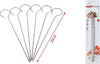 Set 10pz Spiedini In Acciaio Inox 20cm Impugnatura Uncino Per Griglia Bbq 2406314 Casa e cucina/Utensili da cucina/Spiedini Trade Shop italia - Napoli, Commerciovirtuoso.it