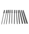 Set 11 Inserti Da T6 A T40 100mm Cacciaviti Torx Per Avvitatore Esagonale 1/4