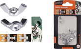 Set 11 Pezzi Dadi Di Serraggio Dado Con Alette Filettatura M6 Fissaggio 93328 Fai da te/Ferramenta/Chiodi viti ed elementi di fissaggio/Kit di bulloni e dadi Trade Shop italia - Napoli, Commerciovirtuoso.it