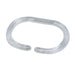 Set 12 Anelli Gancio Per Tenda Doccia Bagno Trasparenti In Plastica Box Doccia 52148