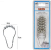 Set 12 Anelli Gancio Tenda Doccia Metallo Con Perline Bagno Box Doccia 59777 Casa e cucina/Bagno/Accessori per il bagno/Tende da doccia binari e ganci/Anelli Trade Shop italia - Napoli, Commerciovirtuoso.it