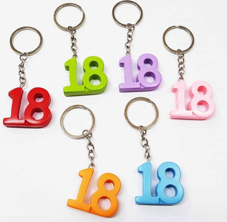 SET 12 BOMBONIERA BOMBONIERE NUMERO 18 ANNI DICIOTTESIMO COMPLEANNO PORTA CHIAVI Casa e cucina/Hobby creativi/Materiali per hobby creativi/Forniture per feste/Bomboniere Trade Shop italia - Napoli, Commerciovirtuoso.it