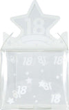 Set 12 Bomboniera Bomboniere Scatola 18 Anni Trasparente Portaconfetti Confetti Casa e cucina/Hobby creativi/Materiali per hobby creativi/Forniture per feste/Bomboniere Trade Shop italia - Napoli, Commerciovirtuoso.it