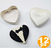Set 12 Bomboniera Scatolina Sposo Sposa Misti Porta Confetti Matrimonio Wedding Casa e cucina/Hobby creativi/Materiali per hobby creativi/Forniture per feste/Bomboniere Trade Shop italia - Napoli, Commerciovirtuoso.it