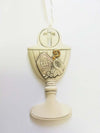 SET 12 BOMBONIERE CRESIMA CALICE SACRO SIMBOLO MITRIA BIANCO CERAMICA APPENDINO Casa e cucina/Hobby creativi/Materiali per hobby creativi/Forniture per feste/Bomboniere Trade Shop italia - Napoli, Commerciovirtuoso.it