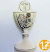 Set 12 Bomboniere Cresima Calice Sacro Simbolo Mitria Bianco Ceramica Appendino Casa e cucina/Hobby creativi/Materiali per hobby creativi/Forniture per feste/Bomboniere Trade Shop italia - Napoli, Commerciovirtuoso.it