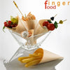 SET 12 CONI FINGER FOOD IN FIBRA DI PIOPPO CATERING APERITIVO 17 x 11,5 CM Casa e cucina/Stoviglie/Stoviglie monouso/Piatti Trade Shop italia - Napoli, Commerciovirtuoso.it