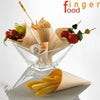 SET 12 CONI FINGER FOOD IN FIBRA DI PIOPPO CATERING APERITIVO 17 x 11,5 CM Casa e cucina/Stoviglie/Stoviglie monouso/Piatti Trade Shop italia - Napoli, Commerciovirtuoso.it