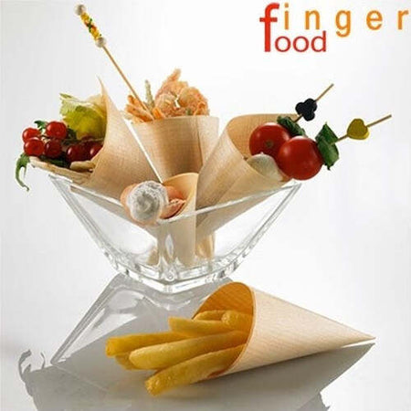 Set-12-Coni-Finger-Food-In-Fibra-Di-Pioppo-Catering-Aperitivo-17-X-11,5-Cm