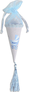 12 CONI PORTA CONFETTI BOMBONIERA NASCITA BATTESIMO BIMBO MASCHIO AZZURRO Casa e cucina/Hobby creativi/Materiali per hobby creativi/Forniture per feste/Bomboniere Trade Shop italia - Napoli, Commerciovirtuoso.it