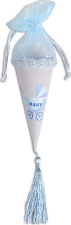 Set 12 Coni Porta Confetti Bomboniera Nascita Battesimo Bimbo Maschio Azzurro Casa e cucina/Hobby creativi/Materiali per hobby creativi/Forniture per feste/Bomboniere Trade Shop italia - Napoli, Commerciovirtuoso.it