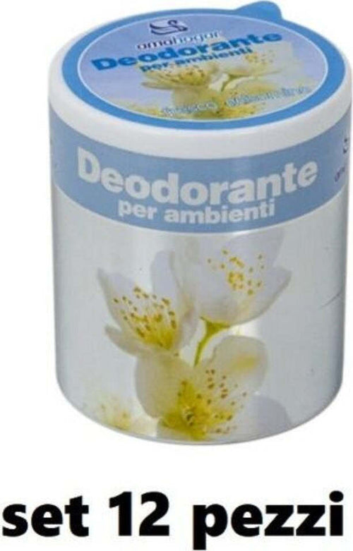 Set 12 Deodoranti Barattolo Profumo Ambiente Assorbi Odori Fragranza Gelsomino Casa e cucina/Decorazioni per interni/Profumazione ambiente/Sacchetti profumati Trade Shop italia - Napoli, Commerciovirtuoso.it