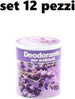 Set 12 Deodoranti Barattolo Profumo Ambiente Assorbi Odori Fragranza Lavanda Casa, arredamento e bricolage > Accessori Casa > Diffusore Ambiente Trade Shop italia - Napoli, Commerciovirtuoso.it