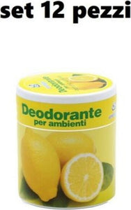 Set 12 Deodoranti Barattolo Profumo Ambiente Assorbi Odori Fragranza Limone Casa, arredamento e bricolage > Accessori Casa > Diffusore Ambiente Trade Shop italia - Napoli, Commerciovirtuoso.it