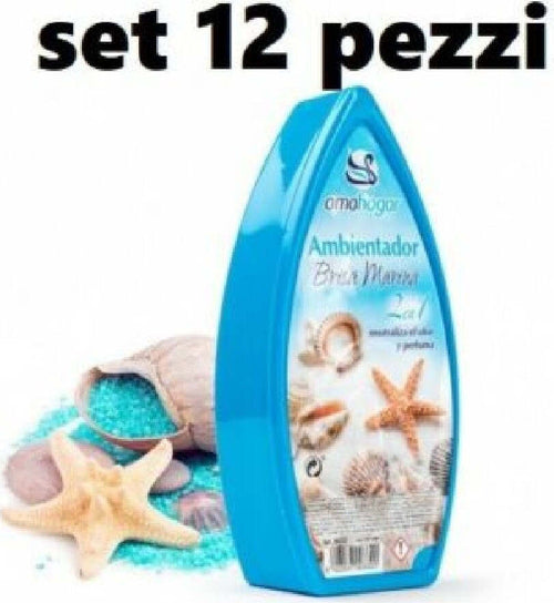 Set 12 Deodoranti Gel Profumo Ambiente Assorbi Odori Fragranza Brezza Marina Casa, arredamento e bricolage > Accessori Casa > Diffusore Ambiente Trade Shop italia - Napoli, Commerciovirtuoso.it