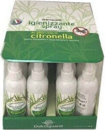 Set 12 Flaconcini Igienizzante Spray Al Profumo Di Citronella Antizanzare 005328 Articoli da Giardino > Repellenti per animali > Prodotti Da Esterno Trade Shop italia - Napoli, Commerciovirtuoso.it