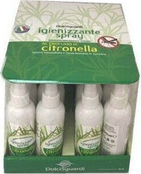 Set 12 Flaconcini Igienizzante Spray Al Profumo Di Citronella Antizanzare 005328 Articoli da Giardino > Repellenti per animali > Prodotti Da Esterno Trade Shop italia - Napoli, Commerciovirtuoso.it
