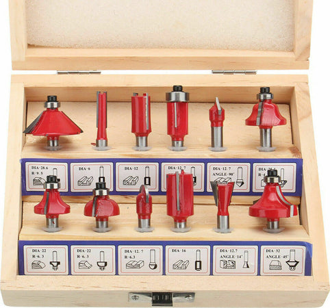 SET-12-FRESE-FRESA-PER-LEGNO-SCANALARE-RIFILARE-SANALATURE-FRESATRICE-6.35-mm