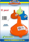 Set 12 Imbuto Imbuti In Plastica Diametro 15cm In Vari Colori Utensilee Cucina Casa e cucina/Utensili da cucina/Imbuti Trade Shop italia - Napoli, Commerciovirtuoso.it