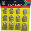 Set 12 Lucchetti Ad Arco 32mm 38mm 50mm Con 3 Chiavi Per Armadietto Valigia Casa, arredamento e bricolage > Sicurezza e Antifurti > Lucchetti e Serrature Trade Shop italia - Napoli, Commerciovirtuoso.it