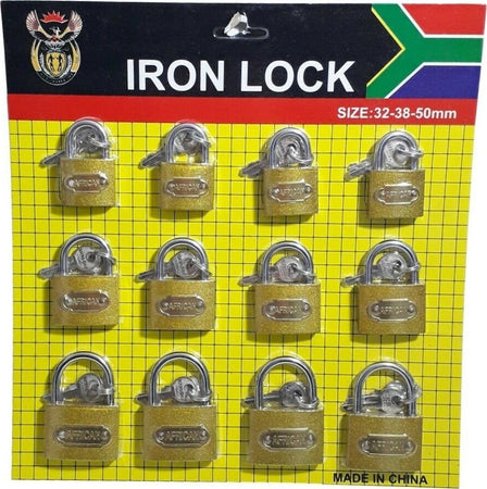 Set 12 Lucchetti Ad Arco 32mm 38mm 50mm Con 3 Chiavi Per Armadietto Valigia Casa, arredamento e bricolage > Sicurezza e Antifurti > Lucchetti e Serrature Trade Shop italia - Napoli, Commerciovirtuoso.it