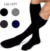 Set-12-Paia-Calze-Calzini-Lunghi-Per-Uomo-In-Cotone-Colori-Assortiti-Tinta-Unita