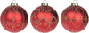 Set 12 Palline per albero di natale in vetro Rosso Tinta Unita Ø 10 cm Casa e cucina/Decorazioni per interni/Addobbi e decorazioni per ricorrenze/Decorazioni natalizie/Addobbi e decorazioni/Palle e palline MagiediNatale.it - Altamura, Commerciovirtuoso.it