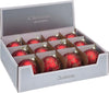 Set 12 Palline per albero di natale in vetro Rosso Tinta Unita Ø 10 cm Casa e cucina/Decorazioni per interni/Addobbi e decorazioni per ricorrenze/Decorazioni natalizie/Addobbi e decorazioni/Palle e palline MagiediNatale.it - Altamura, Commerciovirtuoso.it