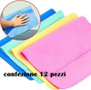 Set 12 Panno Magico Super Assorbente Pulisce Asciuga Multiuso 30 X 30 Cm Casa, arredamento e bricolage > Pulizia e Bucato > Pulizia Vetri e Superfici Trade Shop italia - Napoli, Commerciovirtuoso.it