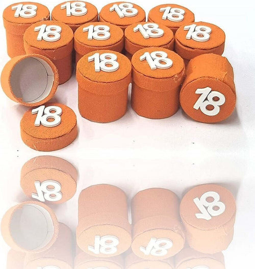 Set 12 Pezzi Bomboniera Bomboniere Scatolina Arancione 18 Anni Portaconfetti Casa e cucina/Hobby creativi/Materiali per hobby creativi/Forniture per feste/Bomboniere Trade Shop italia - Napoli, Commerciovirtuoso.it